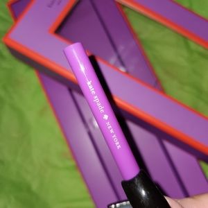 kate spade acrylic straw 1pc new purple